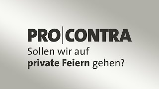 Sollte man in CoronaZeiten auf private Feiern gehen  Pro und Contra [upl. by Hpeosj]