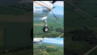 Gear down slow down pilot avation plane iowa flying [upl. by Yance201]