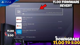 How to downgrade PS4 from 1102 to 900 Reverting PS4 to 900 [upl. by Philipines374]