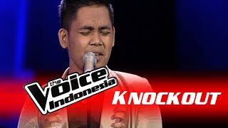 Ario Setiawan quotJealousquot  Knockout  The Voice Indonesia 2016 [upl. by Llacam745]