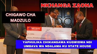 NKHANGA ZAONA YAPHULIKA CHIKANGAWA KUGWIDWA NDI UMBAVA WA NDALAMA KU STATE HOUSE [upl. by Chari]