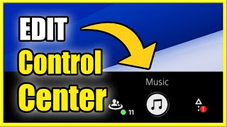 How to Customize Control Center on PS5 amp Edit Quick Menu Fast Method [upl. by Tati704]