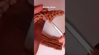 How to crochet Brioche stitchknit lookshorts beginnerfriendly [upl. by Oruasi534]