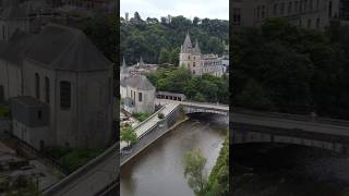 The medieval town of Durbuy travel explore belgium🇧🇪 shorts drone photography cinematic [upl. by Seel]