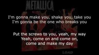 Metallica  2 X 4 Lyrics HD [upl. by Haeluj847]