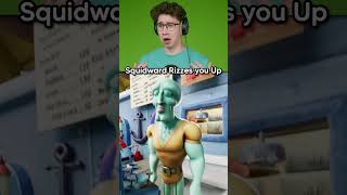 Squidward Rizzes You Up😂 reaction [upl. by Artema308]