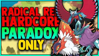 POKEMON RADICAL RED 41 HARDCORE BUT I ONLY USE PARADOX POKEMON [upl. by Anela]