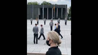 German guards in Berlin army bundeswehr allemagne wachbataillon prussian march music history [upl. by Val181]