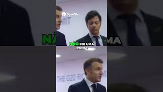 A Chegada do Macron A Relação com Lula em Foco 1 noticias curiosidades cidadania standupcomedy [upl. by Lladnor]