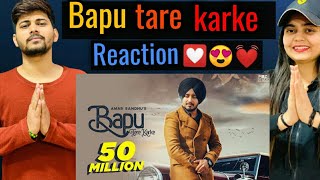 BAPU TERE KARKE AMAR SANDHU PUNJABI Song 💓 [upl. by Ynetsed]