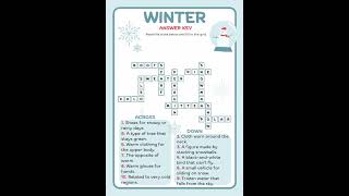 Can You Solve These Winter Puzzles ❄️ Winter Season Puzzle Fun Can You Guess [upl. by Mayhew]