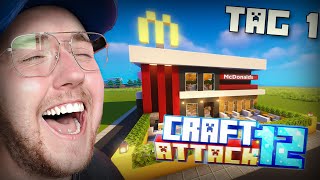 Der ERSTE Tag CRAFT ATTACK 12  UNCUT [upl. by Clem182]