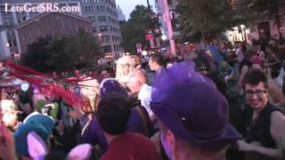 Raw Footage 2011 Drag March NYC [upl. by Hinson]