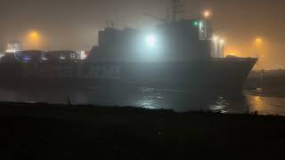 Ferry docking in Belfast [upl. by Ankeny]