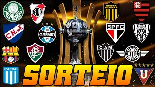 LIBERTADORES 2024  SORTEIO DOS GRUPOS [upl. by Kaylee]