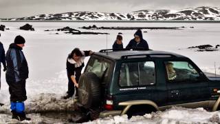 Litlunefndarferð 160411 í Landmannalaugar [upl. by Nylidam]