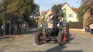 Ditfurt bei Quedlinburg  Erntedankfest  Festumzug 2014 [upl. by Milewski]