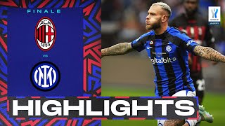 MilanInter 03  Trionfo nerazzurro a Riad Gol e Highlights  EA Sports Supercup 2023 [upl. by Eiger]