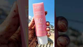 Dotampkey watermelon cooling sunscreen spf 50 reviewskincare sunscreen shorts shortvideo review [upl. by Widera]