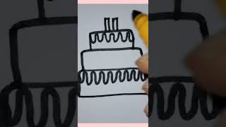 How to style a cute cake🍰🎀 [upl. by Elias]