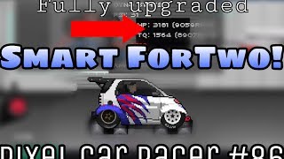 Pixel Car Racer Insane supercharged Smart Car Drag Build PCR 86 [upl. by Ase]