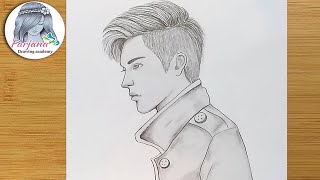 How to draw a boy  Boy pencil sketch [upl. by Graham]