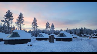 Apukka Resort In Rovaniemi Lapland [upl. by Herrle585]