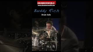 Buddy Rich DRUM SOLO  1982  buddyrich drumsolo drummerworld [upl. by Aeiram743]