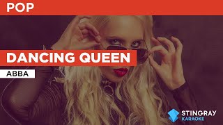 ABBA Dancing Queen  Karaoke with Lyrics with lead vocal [upl. by Apicella]