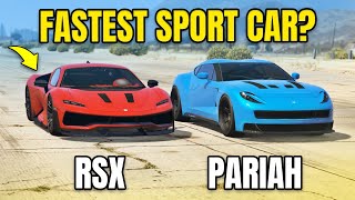 GTA ONLINE  ITALI RSX VS PARIAH WHICH IS FASTEST [upl. by Buckler]