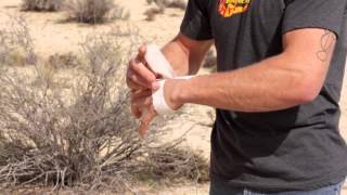 How to create an quotall aroundquot tape glove for crack climbing [upl. by Strait]