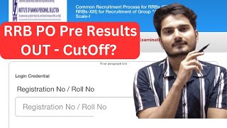 RRB PO Pre Result 2024  Low Cut Off  By Vijay Mishra [upl. by Repinuj]