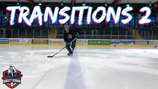 Powerskating Transitions Part Two Backward to Forward [upl. by Ahsilak]