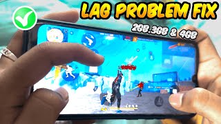 2GB  3GB  4GB RAM  LAG FIX SETTINGS HANDCAM FULL PROOFS  FREE FIRE [upl. by Laszlo]