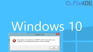 Fix Xinput13dll is missing error in Windows 10 [upl. by Alain]