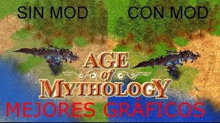 Mejorar gráficos al Age of Mythology 2 mods [upl. by Aicilra]