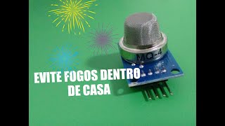 Como usar sensor de gás MQ4 [upl. by Zoba473]