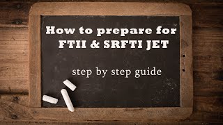 How to prepare for FTII amp SRFTI JET  Step by Step Guide [upl. by Kire]