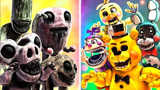 SFM FNaF Zoonomaly Monsters vs Hoaxes [upl. by Eggett]