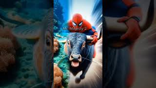 Evolution of SpiderMan Avengers shortsfeed trending video shortsmarvel trending funny short [upl. by Imoyn]