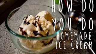 Homemade Ice Cream 3 Ingredients  No Machine Necessary [upl. by Sadler]