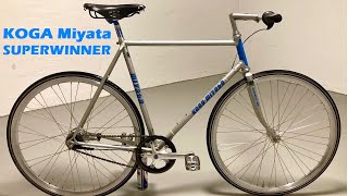 Koga Miyata Superwinner 1985 vintage bike [upl. by Lleira808]