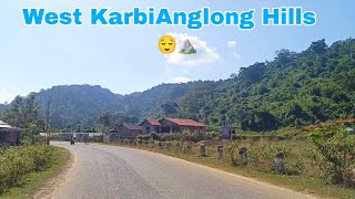 West KarbiAnglong Hills Cinemati 😌⛰️👍  assam karbianglongwaterfall vlog ride nature minivlog [upl. by Avruch]