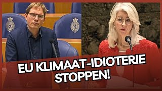 Van Houwelingen FVD confronteert Mona Keijzer met de EUwurggreep [upl. by Constantin]