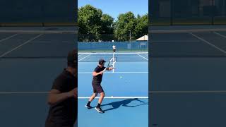 Fun practice rallies shorts tennis [upl. by Ardua332]