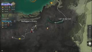 Guild Wars 2 Enter Mellagans Grotto Easy Way [upl. by Aihseken366]