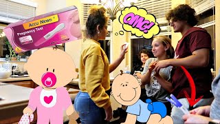 IM PREGNANT PRANK ON MY FAMILY [upl. by Anitan700]