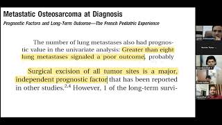 Management of Lung Metastases in Pediatric Solid Tumors [upl. by Zwiebel]