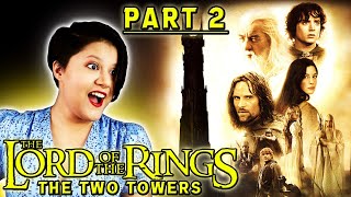 Part 2 FIRST TIME WATCHING Lord of the Rings The Two Towers REACTION [upl. by Aitnahc]