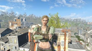 Titaness Gameplay Fallout 4 p1 of 2 [upl. by Ainezey]